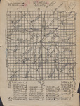 Map of Neshoba County and List of Neshoba County Teachers, 1939