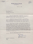 Letter, John C. Stennis to James Franklin Buchanan, March 11, 1961 by John C. Stennis