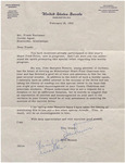 Letter, John C. Stennis to James Franklin Buchanan, February 18, 1963 by John C. Stennis