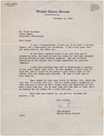 Letter, John C. Stennis to James Franklin Buchanan, November 12, 1963 by John C. Stennis