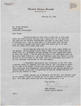 Letter, John C. Stennis to James Franklin Buchanan, February 12, 1964 by John C. Stennis