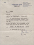 Letter, John C. Stennis to James Franklin Buchanan, November 3, 1977 by John C. Stennis