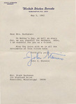 Letter, John C. Stennis to Margaret Ray Buchanan, May 5, 1982 by John C. Stennis