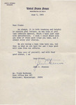 Letter, John C. Stennis to James Franklin Buchanan, June 5, 1985 by John C. Stennis