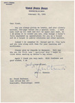 Letter, John C. Stennis to James Franklin Buchanan, February 28, 1986 by John C. Stennis