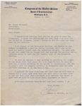 Letter, Jamie L. Whitten to James Franklin Buchanan, August 3, 1962 by Jamie L. Whitten