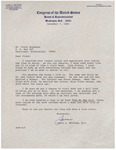 Letter, Jamie L. Whitten to James Franklin Buchanan, December 7, 1984 by Jamie L. Whitten