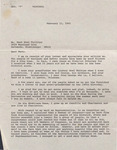 Letter, Jamie L. Whitten to Mark Noel Phillips, February 11, 1985 by Jamie L. Whitten