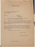 Letter, James Franklin Buchanan to Fifth United States Civil Service Region, Office of the Regional Director, December 19, 1942 by James Franklin Buchanan