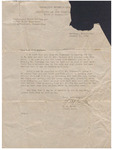 Letter, F. M. Smith to 4-H Club Members, January 15, 1944 by F. M. Smith