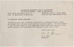 Notification of Personnel Action, Federal Extension Service to James Franklin Buchanan, October 1, 1961 by U. S. Department of Agriculture--Federal Extension Service