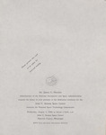 Invitation to Dedication Ceremony for the John C. Stennis Space Center, August 3, 1988 by Stennis Space Center