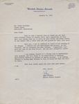 Letter, John C. Stennis to James Franklin Buchanan, January 31, 1961 by John C. Stennis