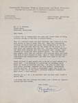Letter, C. I. Smith to James Franklin Buchanan, February 11, 1961 by C.I. Smith