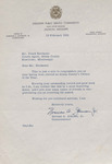 Letter, Frances to James Franklin Buchanan, February 13, 1961