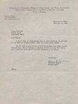 Letter, Ellis E. Randle to James Franklin Buchanan, February 13, 1961 by Ellis E. Randle