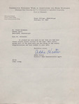 Letter, Addie Hester to James Franklin Buchanan, February 15, 1961 by Addie Hester