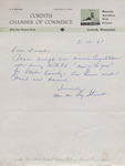 Letter, Mr. and Mrs. Ray Stennett to James Franklin Buchanan, February 16, 1961 by Ray Stennett