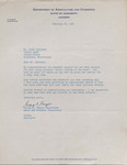 Letter, George F. Fenger to James Franklin Buchanan, February 20, 1961 by George A. Fenger