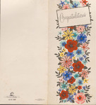 Greeting Card, Azema and Benn to James Franklin Buchanan, February 27, 1961