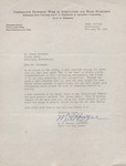 Letter, M. A. Rowzee to James Franklin Buchanan, February 28, 1961 by M. A. Rowzee