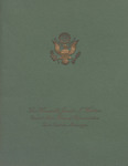 Invitation and Transcript, Portrait Unveiling for Congressman Jamie L. Whitten, September 20, 1984