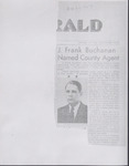 Newspaper Clipping, Unity Club Hears Program on 4-H Club Work, Farm Safety, August 20, 1953