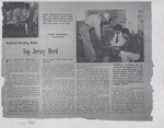 Newspaper Clipping, Top Jersey Heard, circa 1960