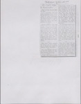 Newspaper Clipping, 25 Years Ago in Kosciusko, Star-Herald, September 8, 1960