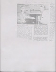 Newspaper Clipping, James Franklin Buchanan with G&O Manufacturing Executive, Fall 1961