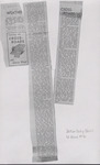 Newspaper Clipping, Covering the Crossroads with Jimmy Ward, Jackson Daily News, June 16, 1970 by Jimmy Ward