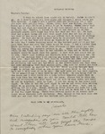 Letter, Jewel Jennings to Her Husband, Kelvie Jennings, July 25, 1942