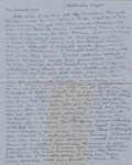 Letter, Jewel Jennings to Her Husband, Kelvie Jennings, August 16, 1942