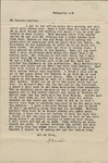 Letter, Jewel Jennings to Her Husband, Kelvie Jennings, 1942