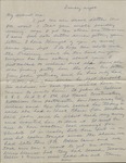 Letter, Jewel Jennings to Her Husband, Kelvie Jennings, July 1942