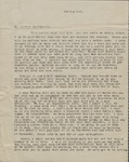 Letter, Jewel Jennings to Her Husband, Kelvie Jennings,  August 11, 1942