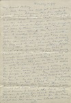Letter, Jewel Jennings to Her Husband, Kelvie Jennings, September 22, 1942