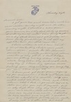 Letter,  Kelvie Jennings to His Wife, Jewel Jennings, July 31, 1942