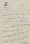 Letter, Kelvie Jennings, to His Wife, Jewel Jennings, July 25, 1942