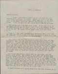 Letter, Jewel Jennings to Her Husband, Kelvie Jennings, August 15, 1942