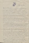 Letter, Kelvie Jennings to His Wife, Jewel Jennings, August 25 , 1942