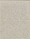 Letter, Jewel Jennings to Her Husband, Kelvie Jennings, September 06, 1942