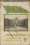 Notebook Cover, Central High School
