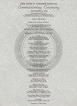 USS John C. Stennis (CVN 74) Commissioning Ceremony, Order of Events, December 9, 1995