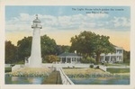 The Light House Which Guides the Vessels into Biloxi Harbor