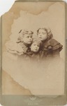 Portrait of Three Little Girls, Estelle, Aileen, and Edna Green