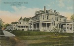 Residences on North State Street, Jackson, Mississippi--Back of the Postcard