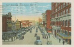 Capitol Street and Buildings Looking East, Jackson, Mississippi