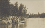 People Gathered at Lake Chautauqua, Crystal Springs, Mississippi