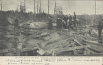 In the Path of the Copiah County Cyclone, February 2, 1908, Near Hazelhurst, Mississippi In the Path of the Copiah County Cyclone, February 2, 1908, Near Hazelhurst, Mississippi